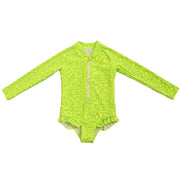 Baby Girls Long Sleeve Swimsuit
