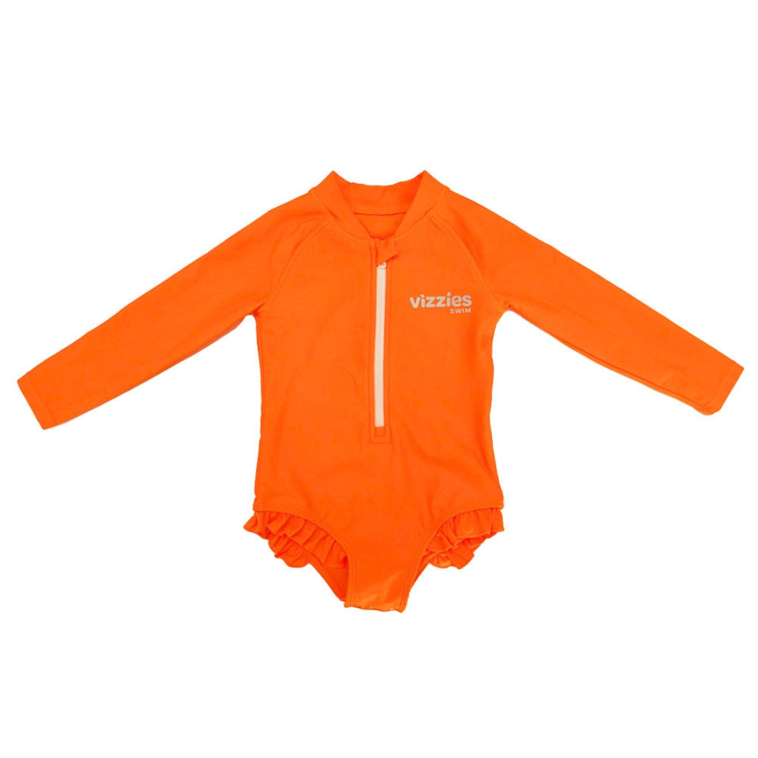 Baby Girls Long Sleeve Swimsuit