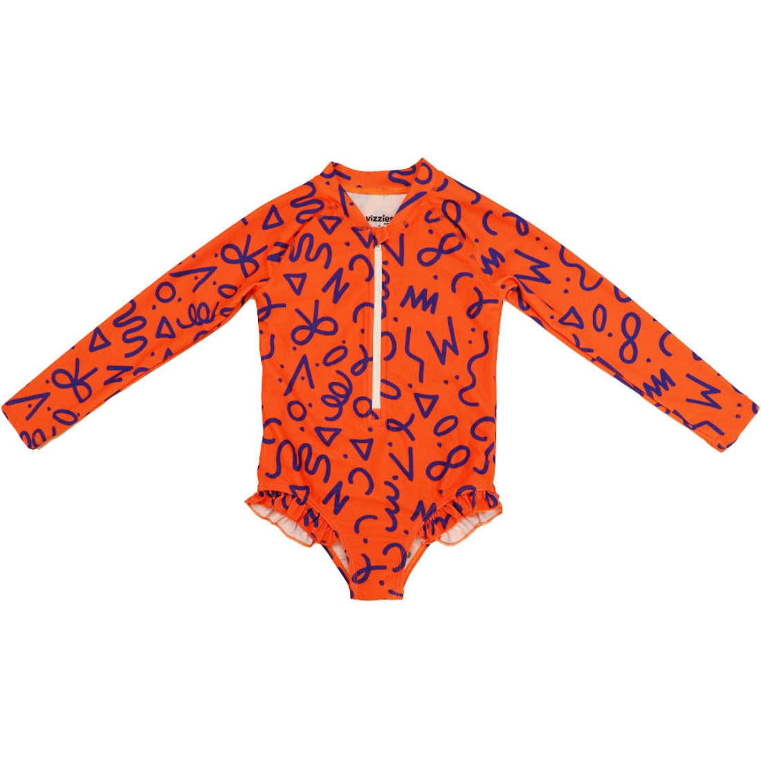 Girls Long Sleeve Swimsuit